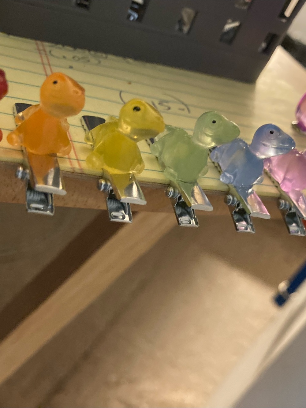 Hand-made Rave clips / trinket / bookmark / hair clip